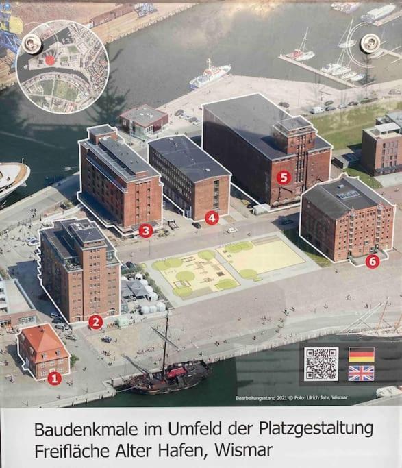 Meerblick, Balkon Und Private Sauna Im Historischen Getreidespeicher Wißmar Eksteriør billede